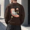 "Stay At Home" Heavy Blend Unisex Crewneck Sweatshirt | Gildan 18000