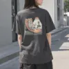 "Stay At Home" Heavyweight Unisex Crewneck T-shirt | Gildan 5000
