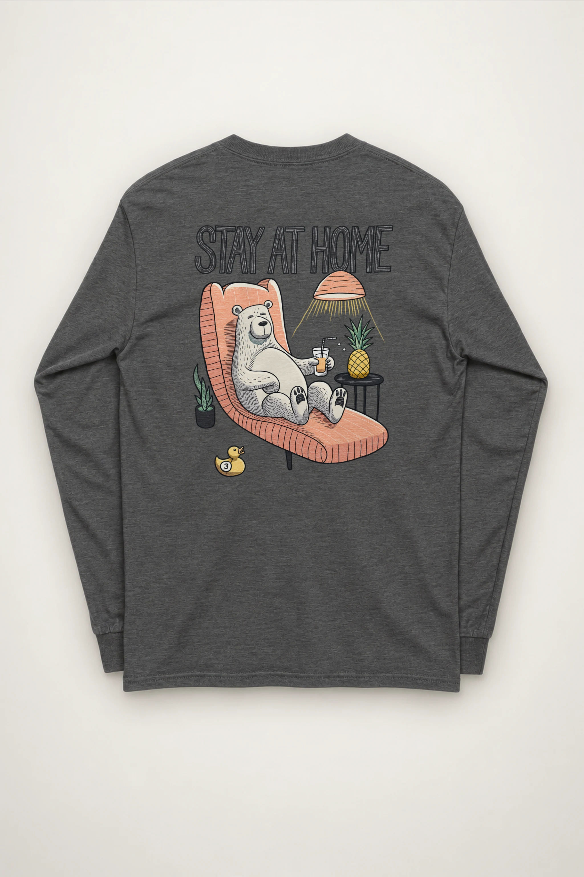 "Stay At Home" Unisex Longsleeve T-shirt