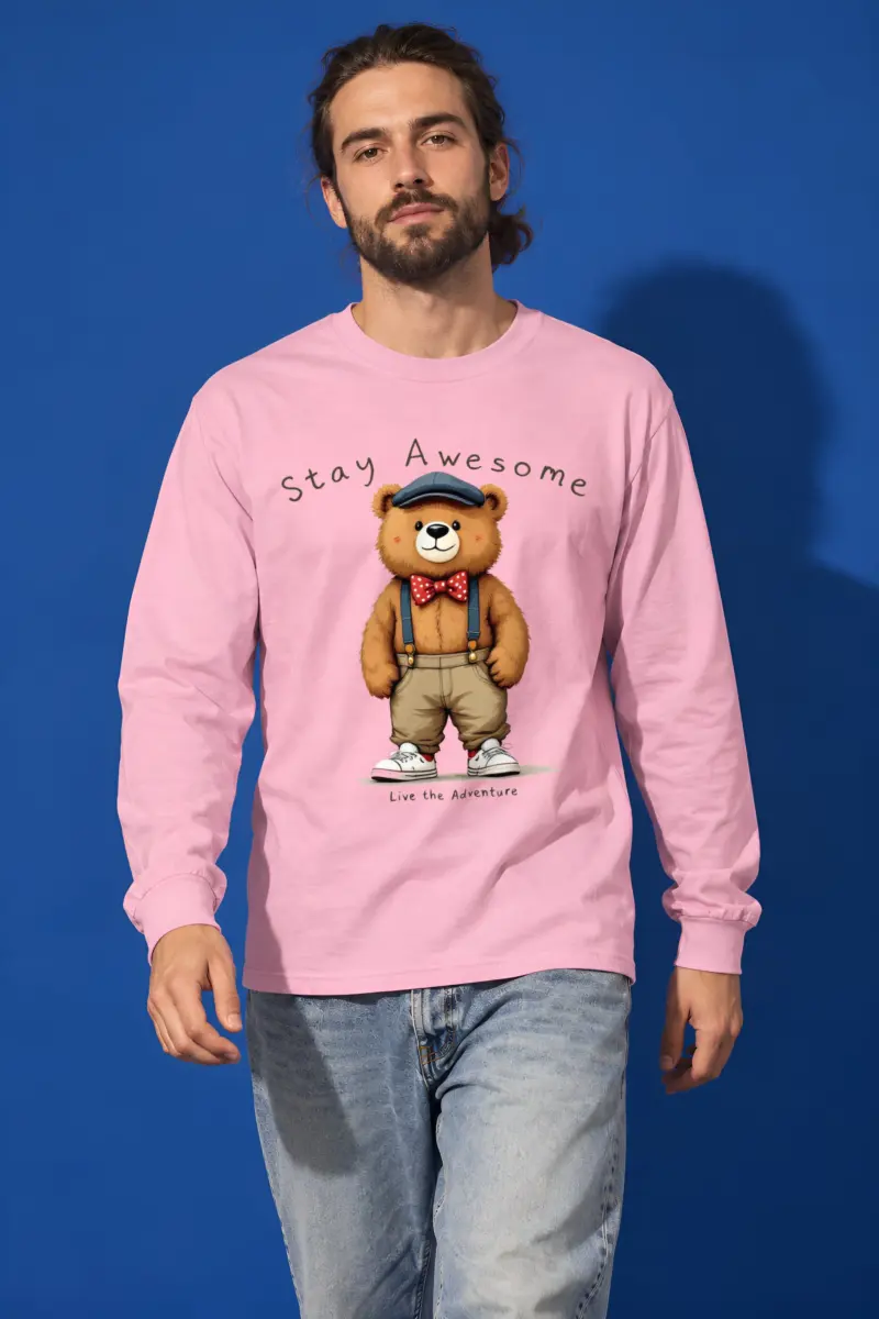 "Stay Awesome" Unisex Longsleeve T-shirt