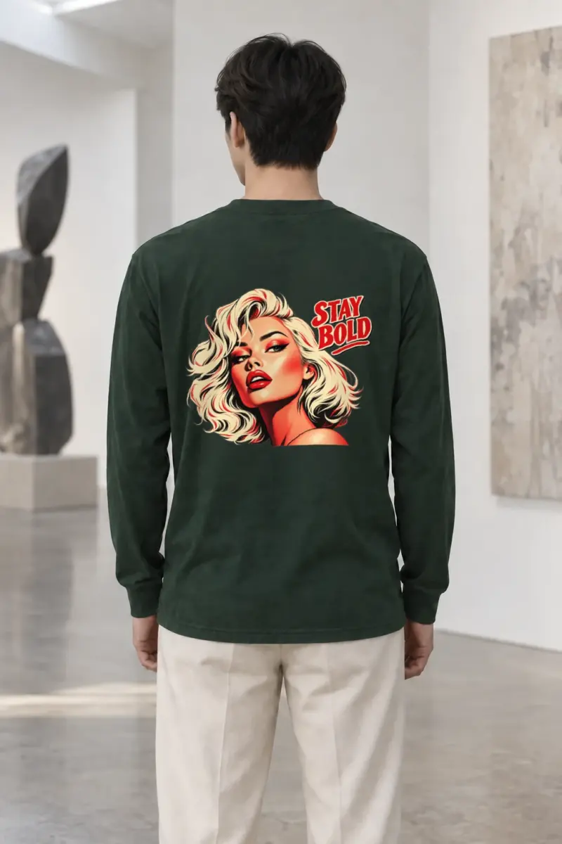 "Stay Bold Blonde" Unisex Longsleeve T-shirt | Gildan 2400