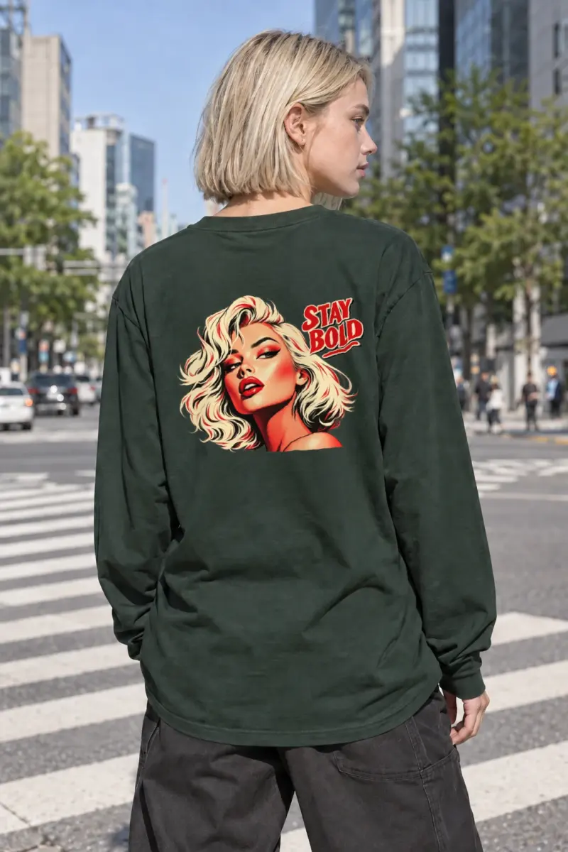"Stay Bold Blonde" Unisex Longsleeve T-shirt | Gildan 2400