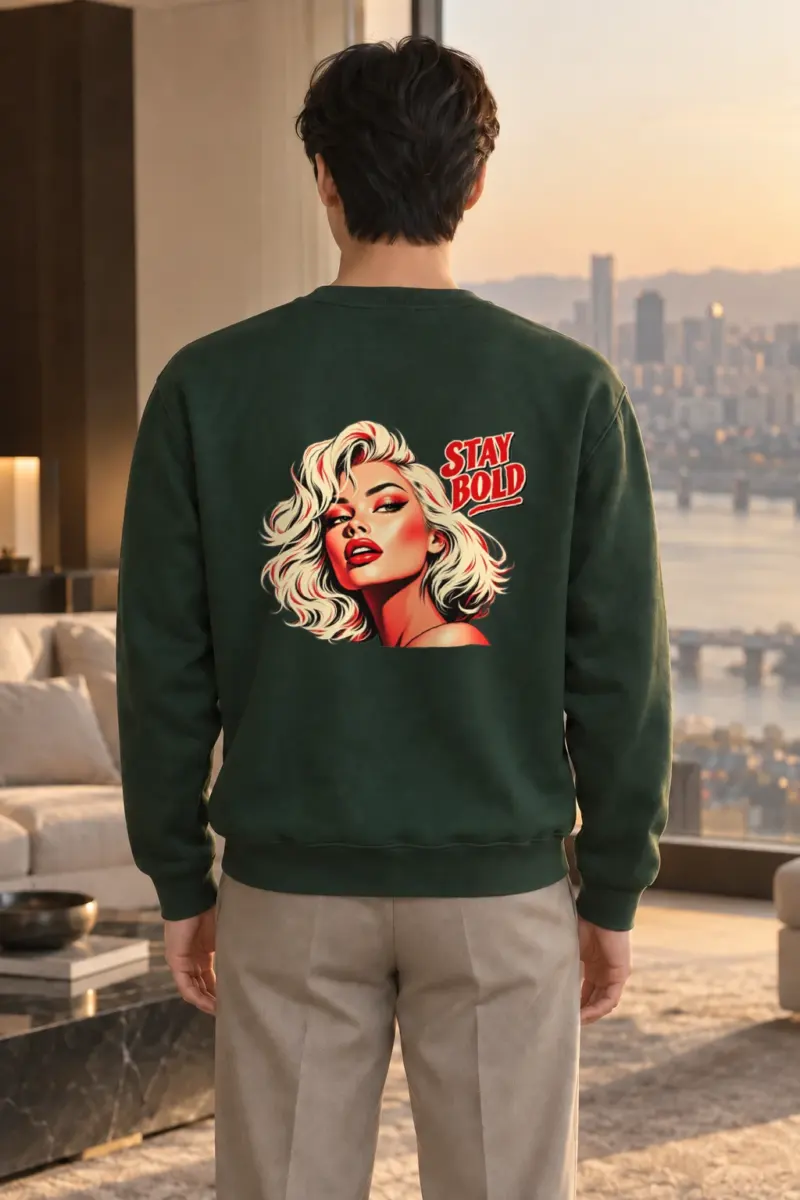 "Stay Bold" Heavy Blend Unisex Crewneck Sweatshirt | Gildan 18000