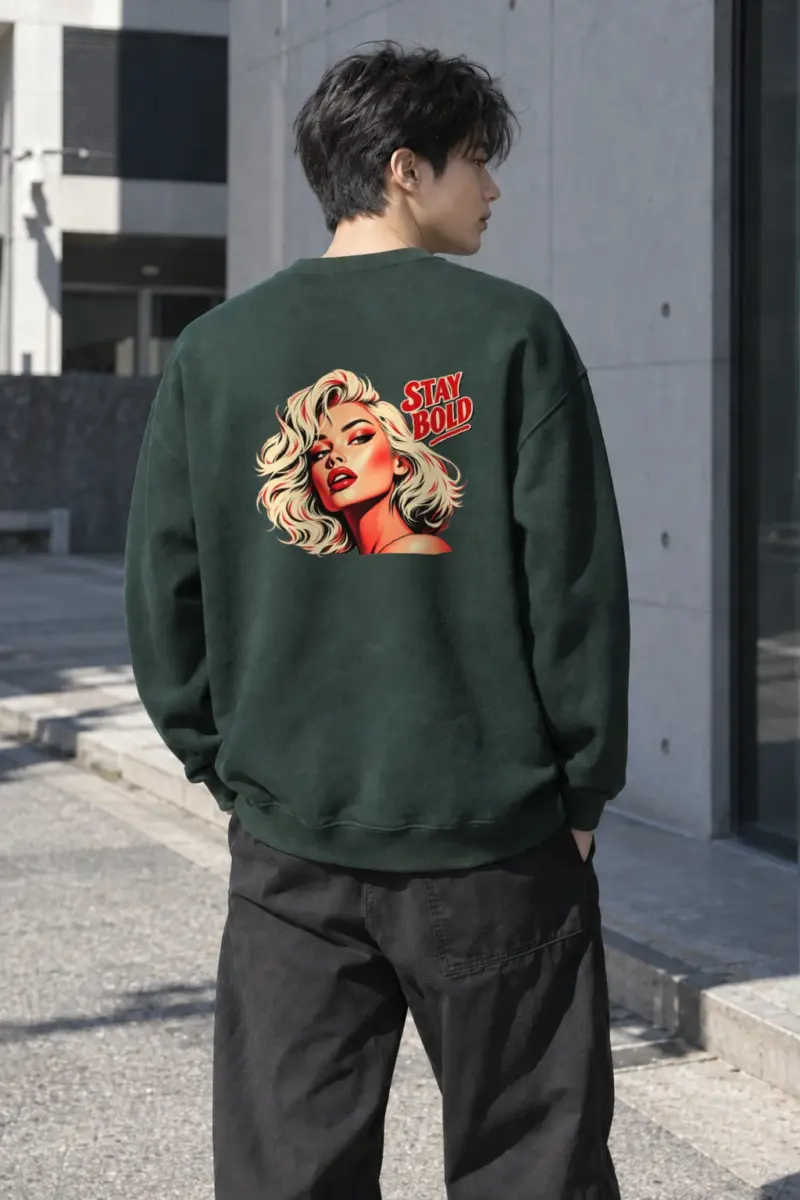 "Stay Bold" Heavy Blend Unisex Crewneck Sweatshirt | Gildan 18000