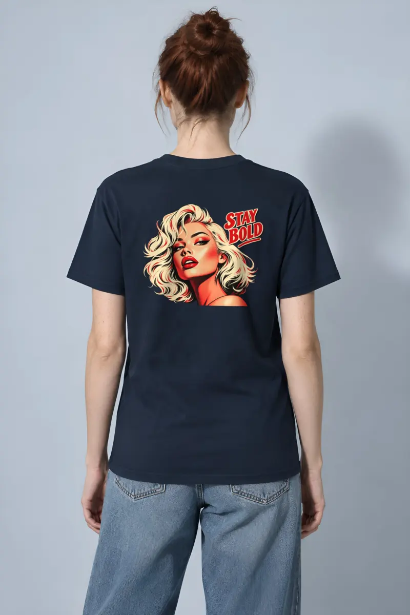 "Stay Bold" Heavyweight Unisex Crewneck T-shirt