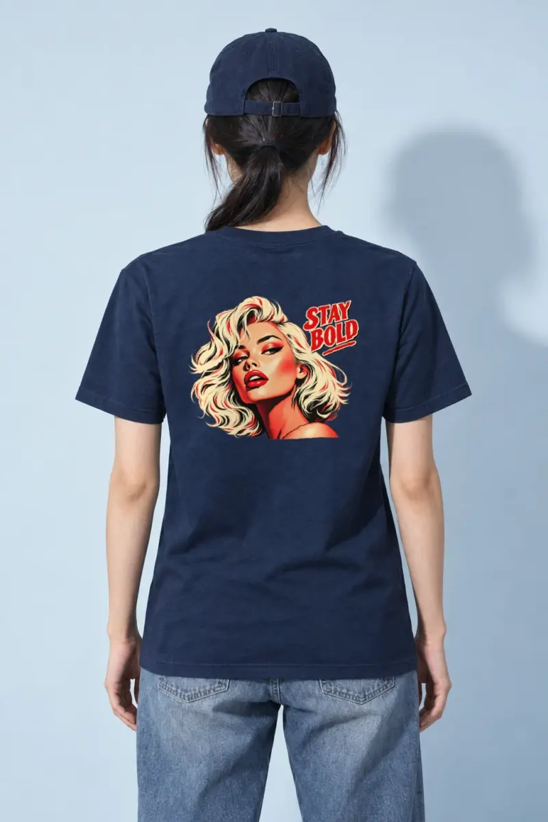 "Stay Bold" Heavyweight Unisex Crewneck T-shirt