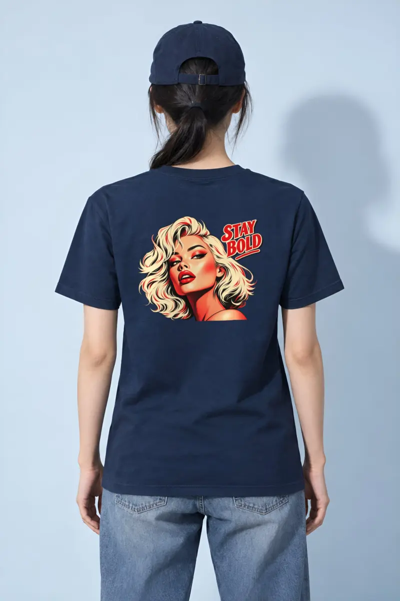 "Stay Bold" Heavyweight Unisex Crewneck T-shirt