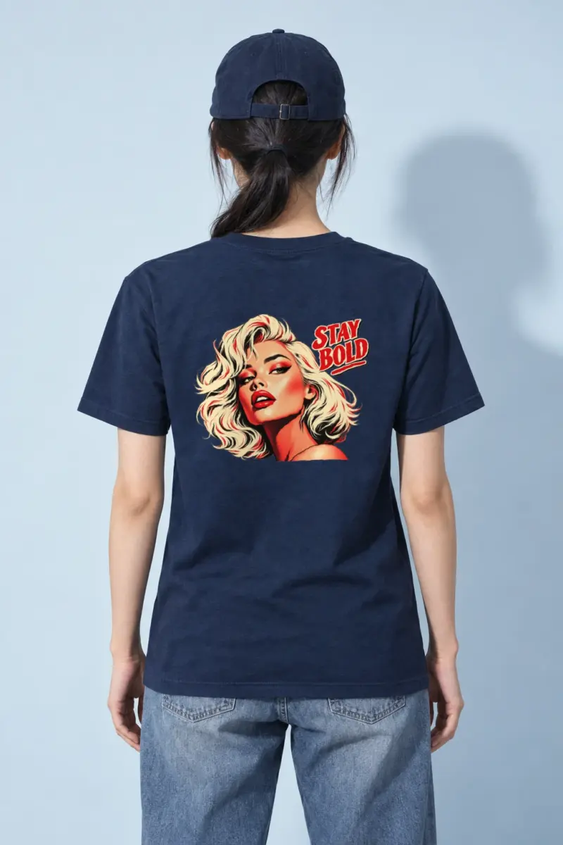 "Stay Bold" Heavyweight Unisex Crewneck T-shirt