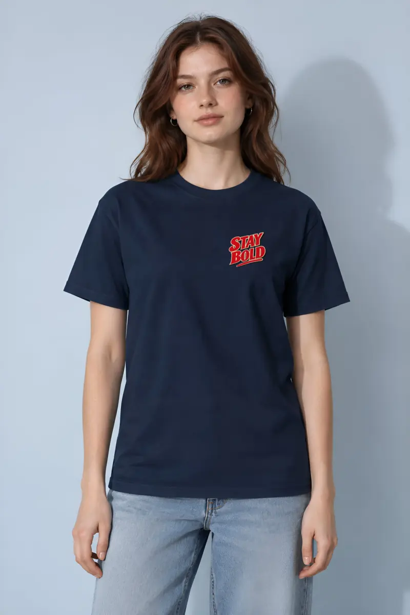 "Stay Bold" Heavyweight Unisex Crewneck T-shirt