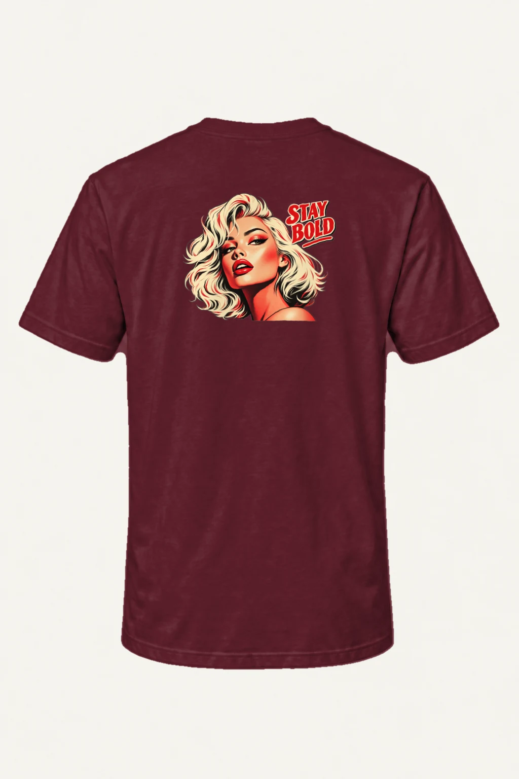 "Stay Bold" Heavyweight Unisex Crewneck T-shirt | Gildan 5000