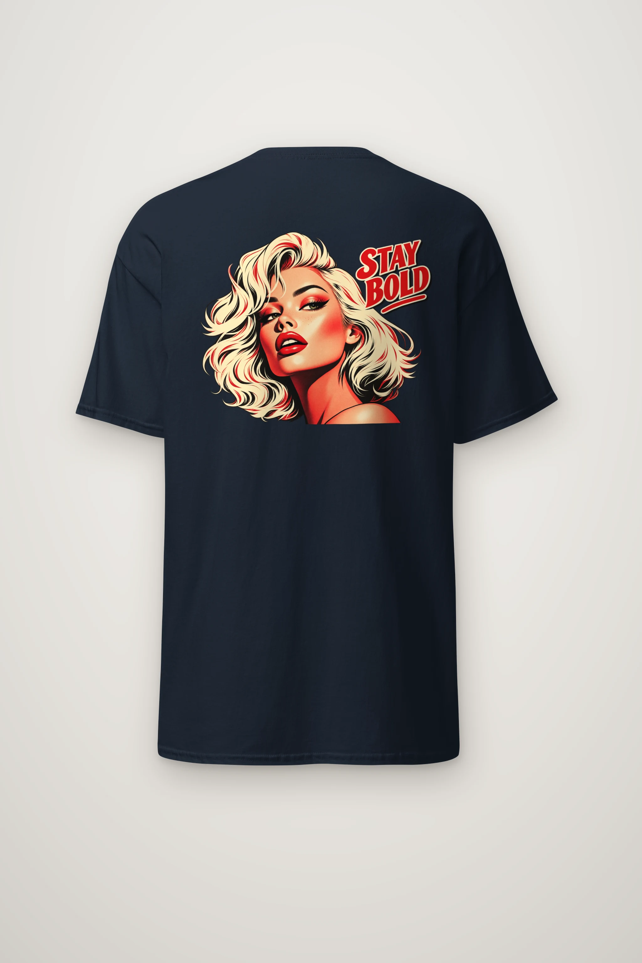 "Stay Bold" Heavyweight Unisex Crewneck T-shirt