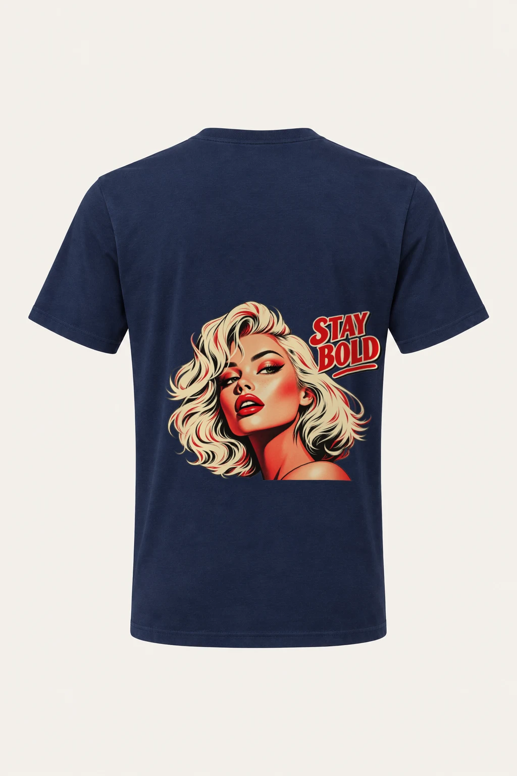 "Stay Bold" Heavyweight Unisex Crewneck T-shirt | Gildan 5000