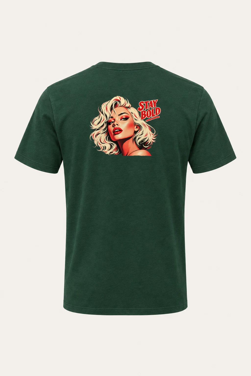"Stay Bold" Heavyweight Unisex Crewneck T-shirt | Gildan 5000
