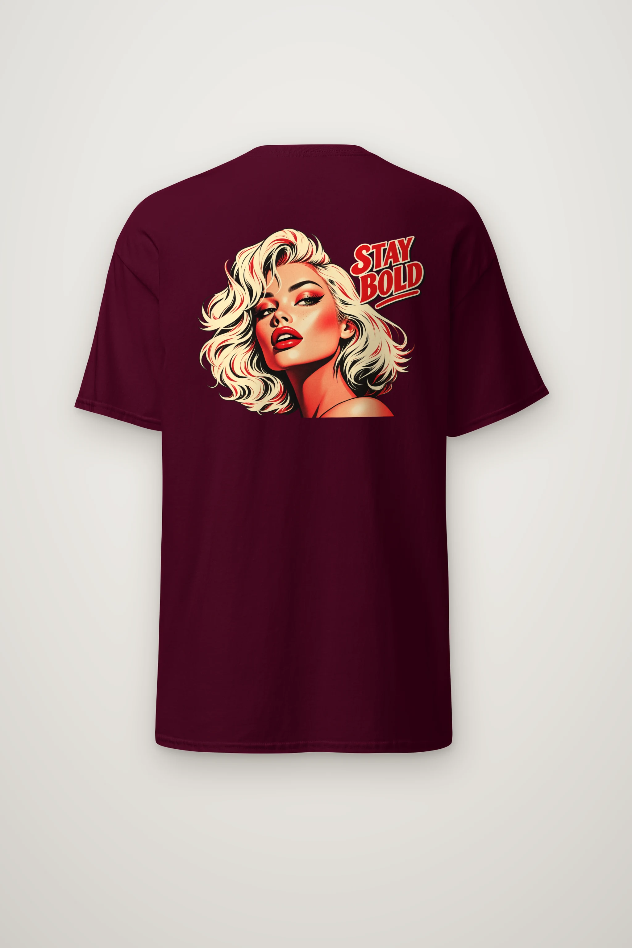 "Stay Bold" Heavyweight Unisex Crewneck T-shirt