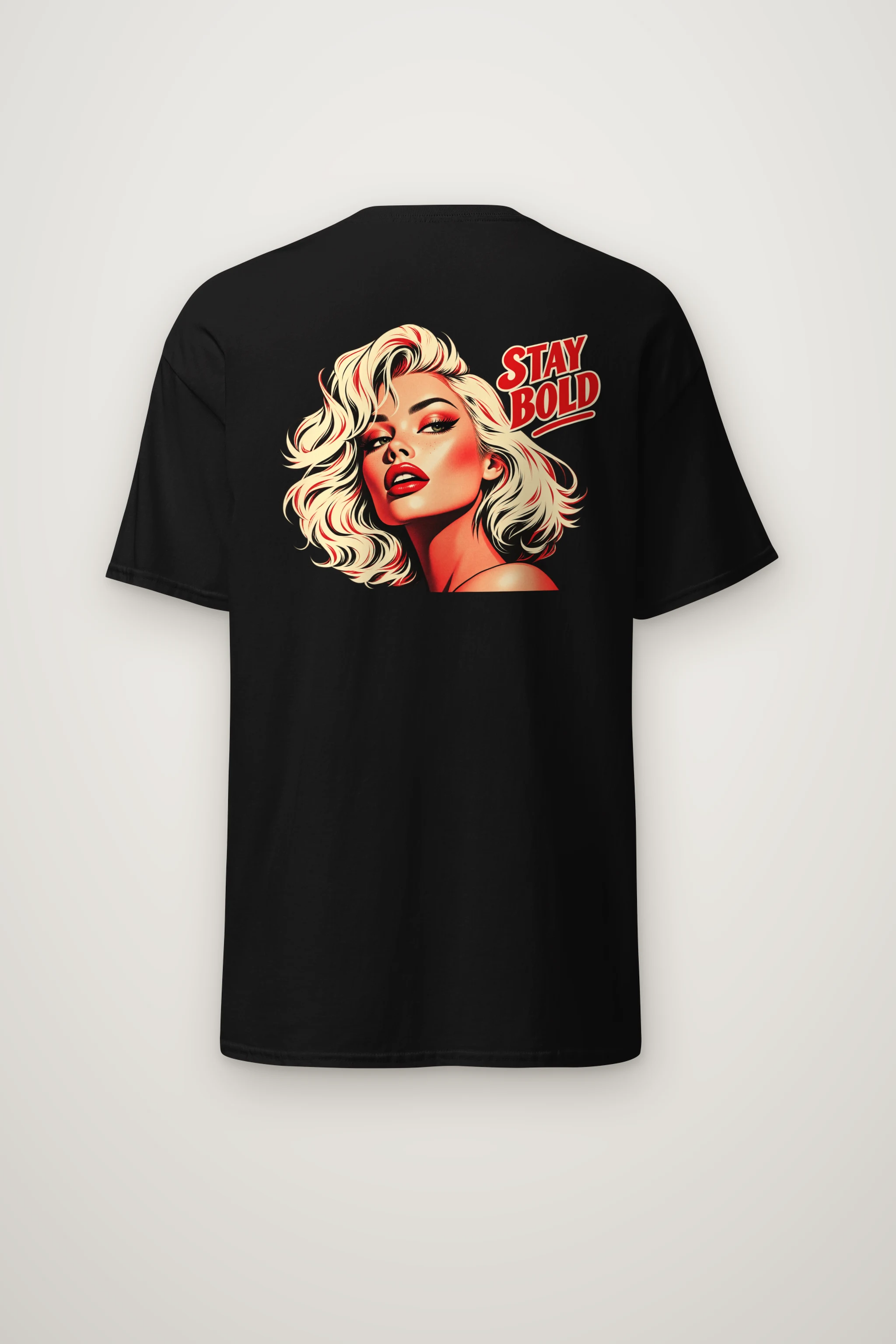 "Stay Bold" Heavyweight Unisex Crewneck T-shirt