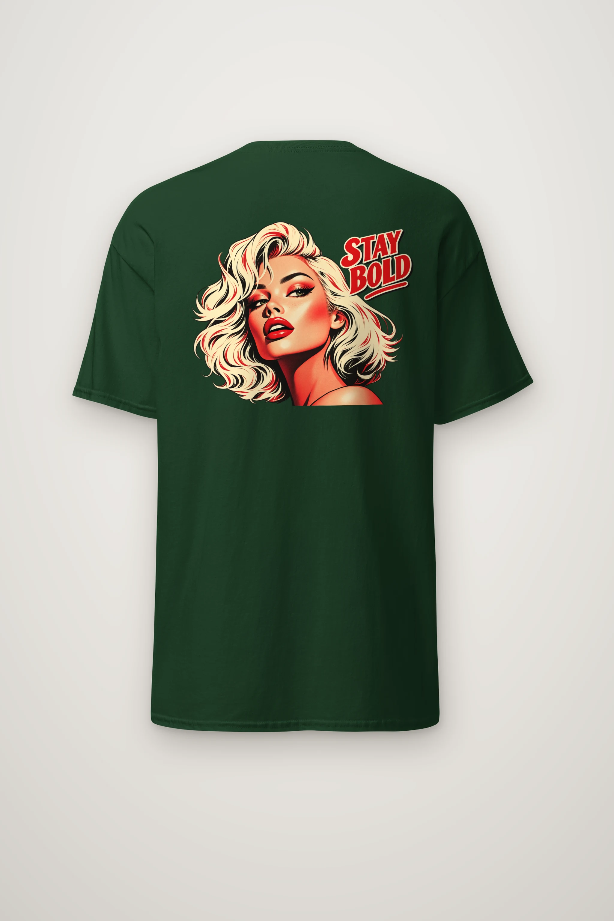 "Stay Bold" Heavyweight Unisex Crewneck T-shirt