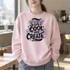 "Stay Cool And Create" Heavy Blend Unisex Crewneck Sweatshirt | Gildan 18000
