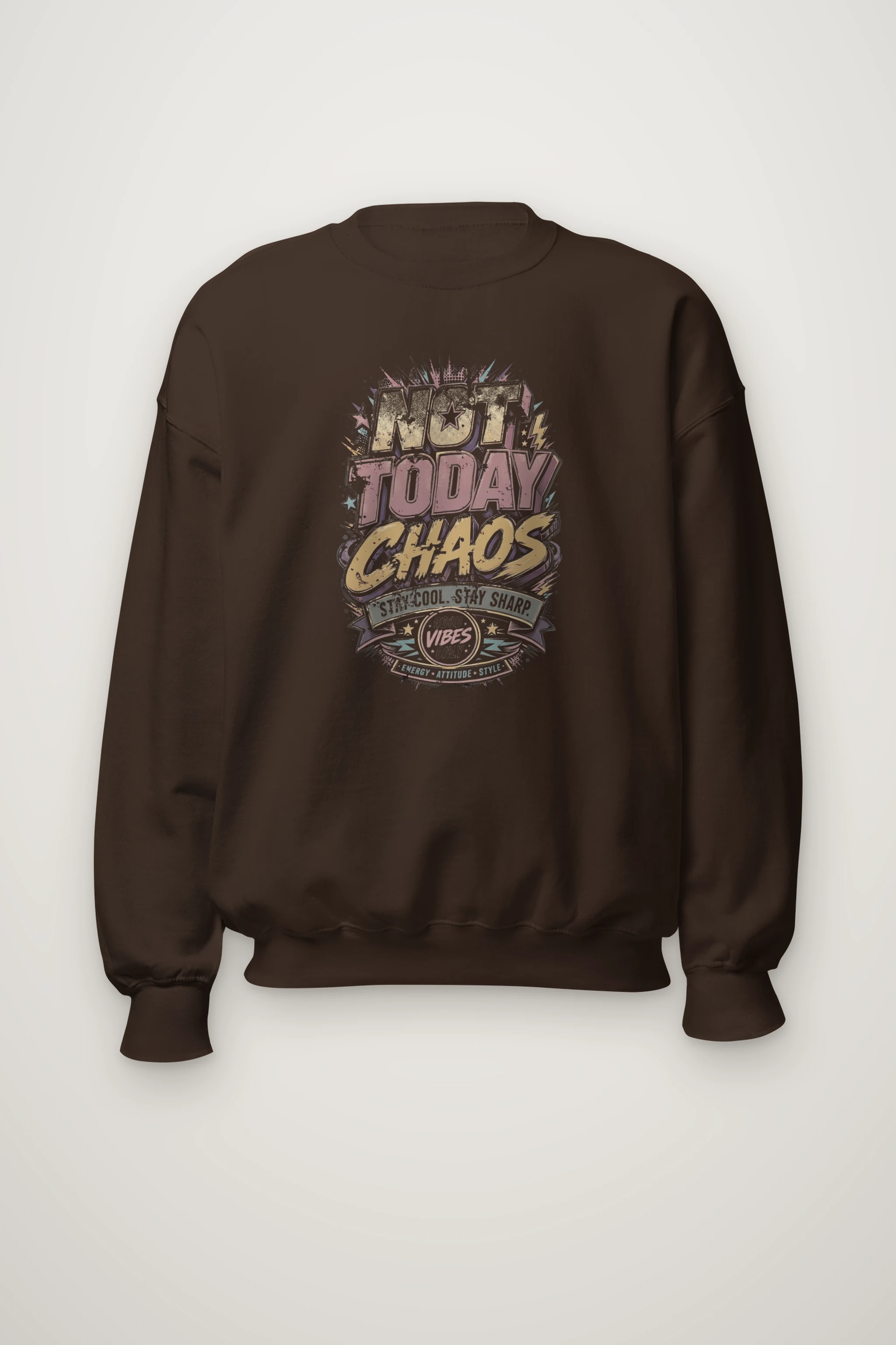 "Stay Cool Chaos" Heavy Blend Unisex Crewneck Sweatshirt