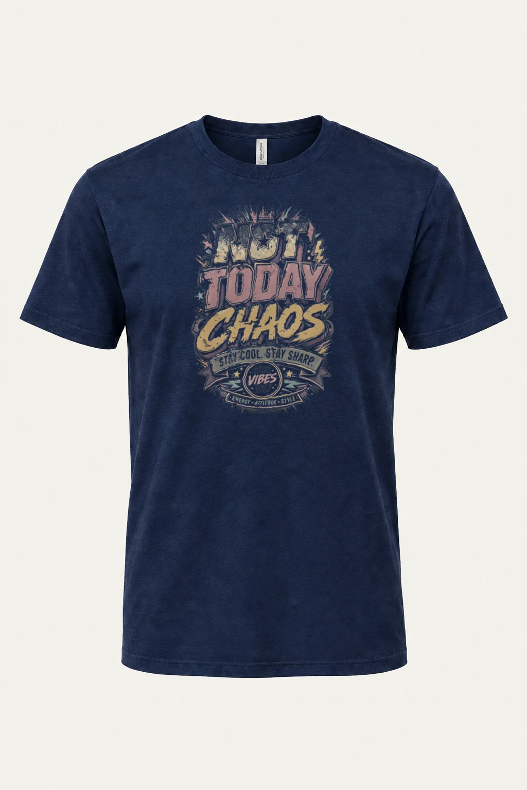 "Stay Cool Chaos" Heavyweight Unisex Crewneck T-shirt | Gildan 5000