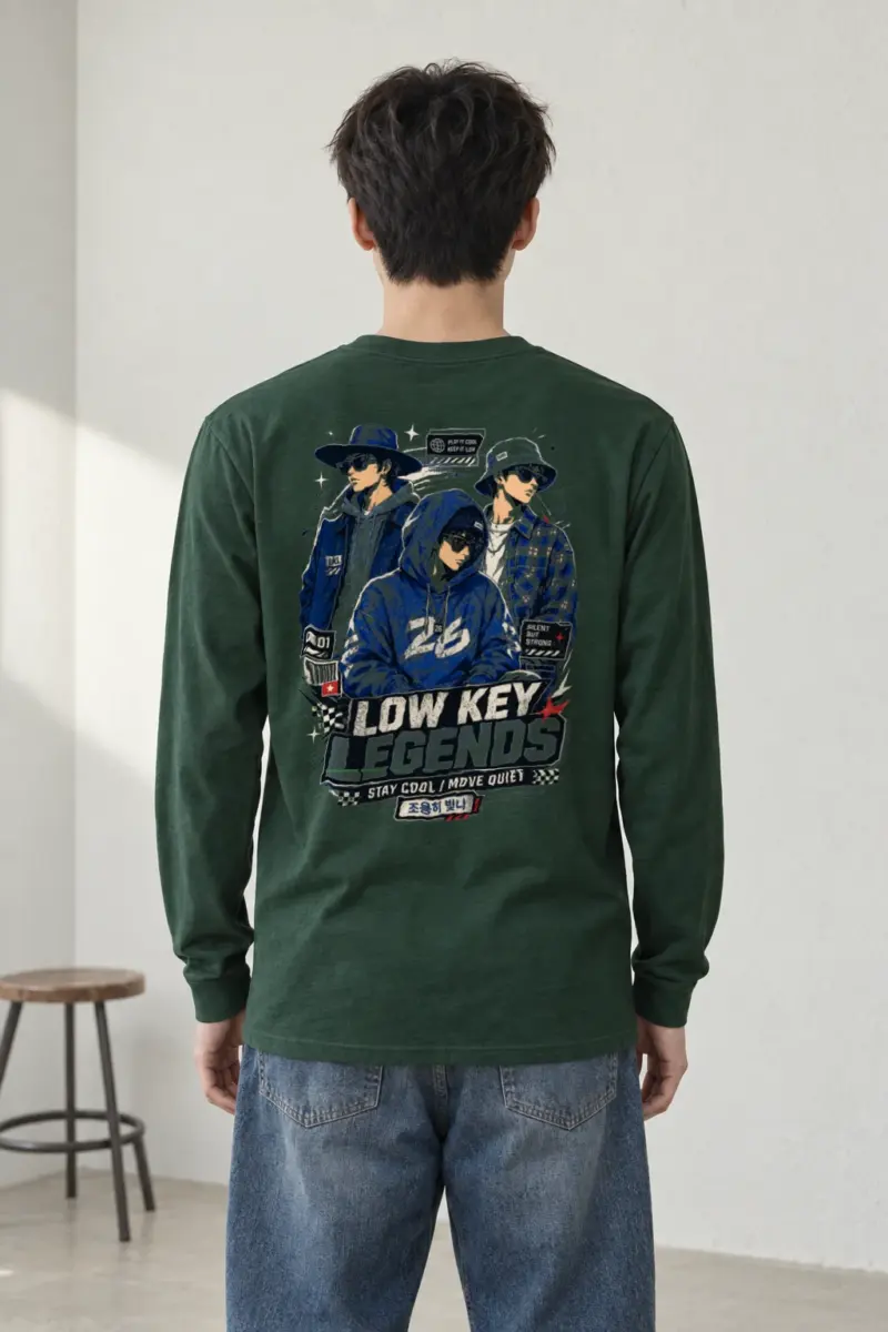 "Stay Cool Move Quiet" Unisex Longsleeve T-shirt | Gildan 2400