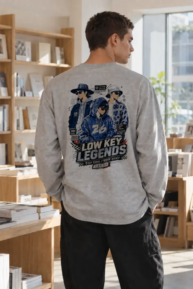 "Stay Cool Move Quiet" Unisex Longsleeve T-shirt | Gildan 2400