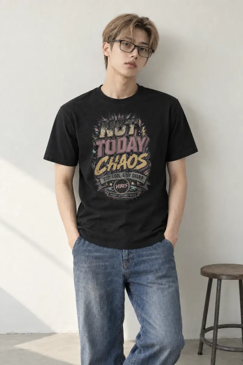 "Stay Cool Stay Sharp" Heavyweight Unisex Crewneck T-shirt