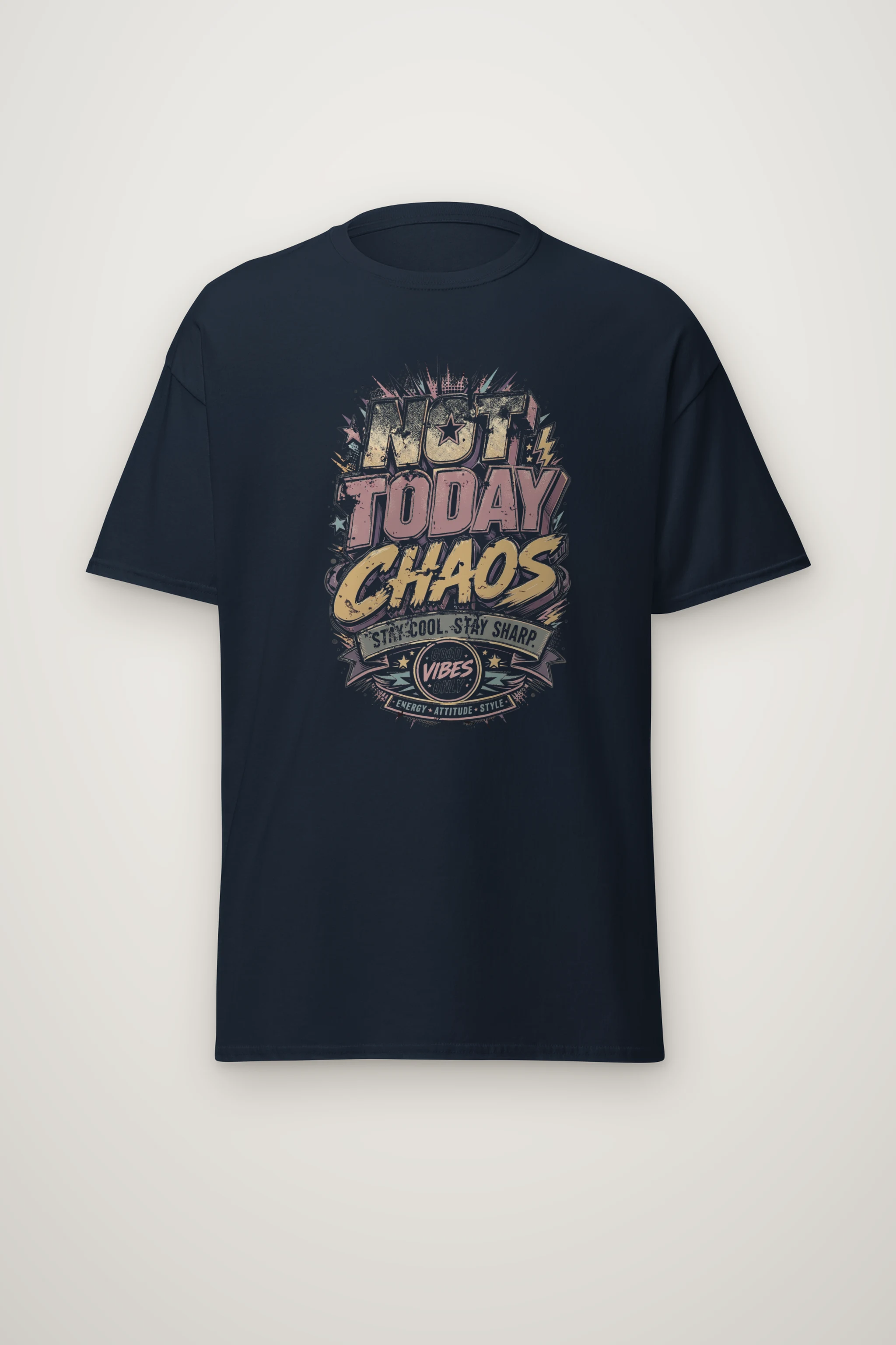 "Stay Cool Stay Sharp" Heavyweight Unisex Crewneck T-shirt