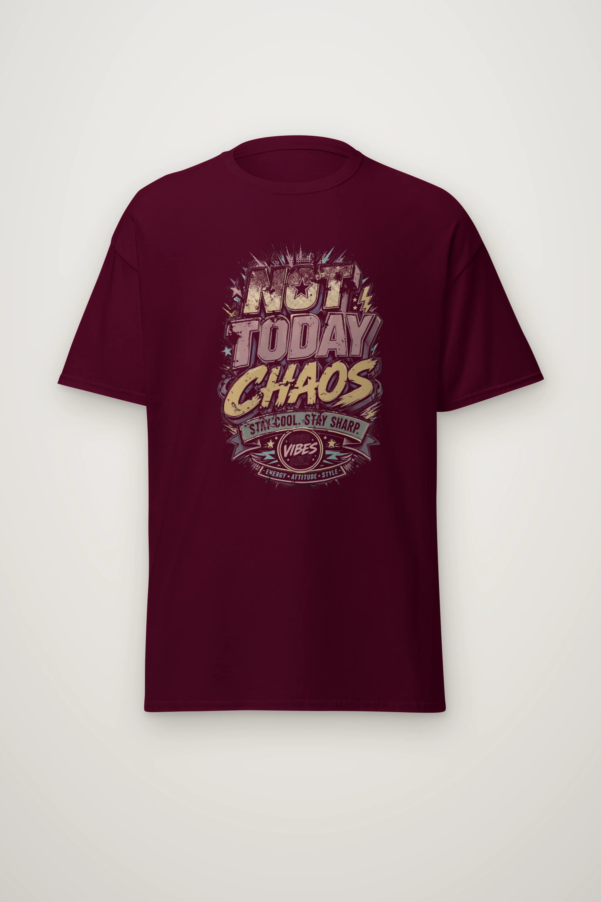 "Stay Cool Stay Sharp" Heavyweight Unisex Crewneck T-shirt