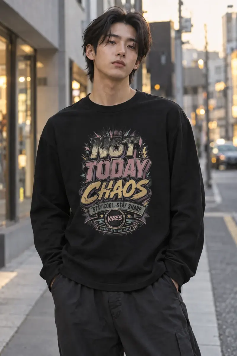 "Stay Cool Stay Sharp" Unisex Longsleeve T-shirt | Gildan 2400