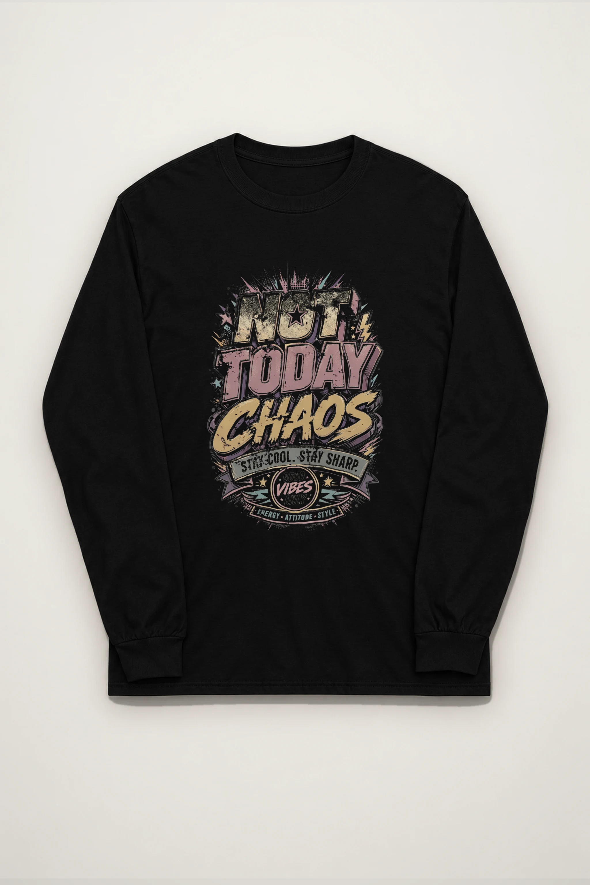 "Stay Cool Stay Sharp" Unisex Longsleeve T-shirt