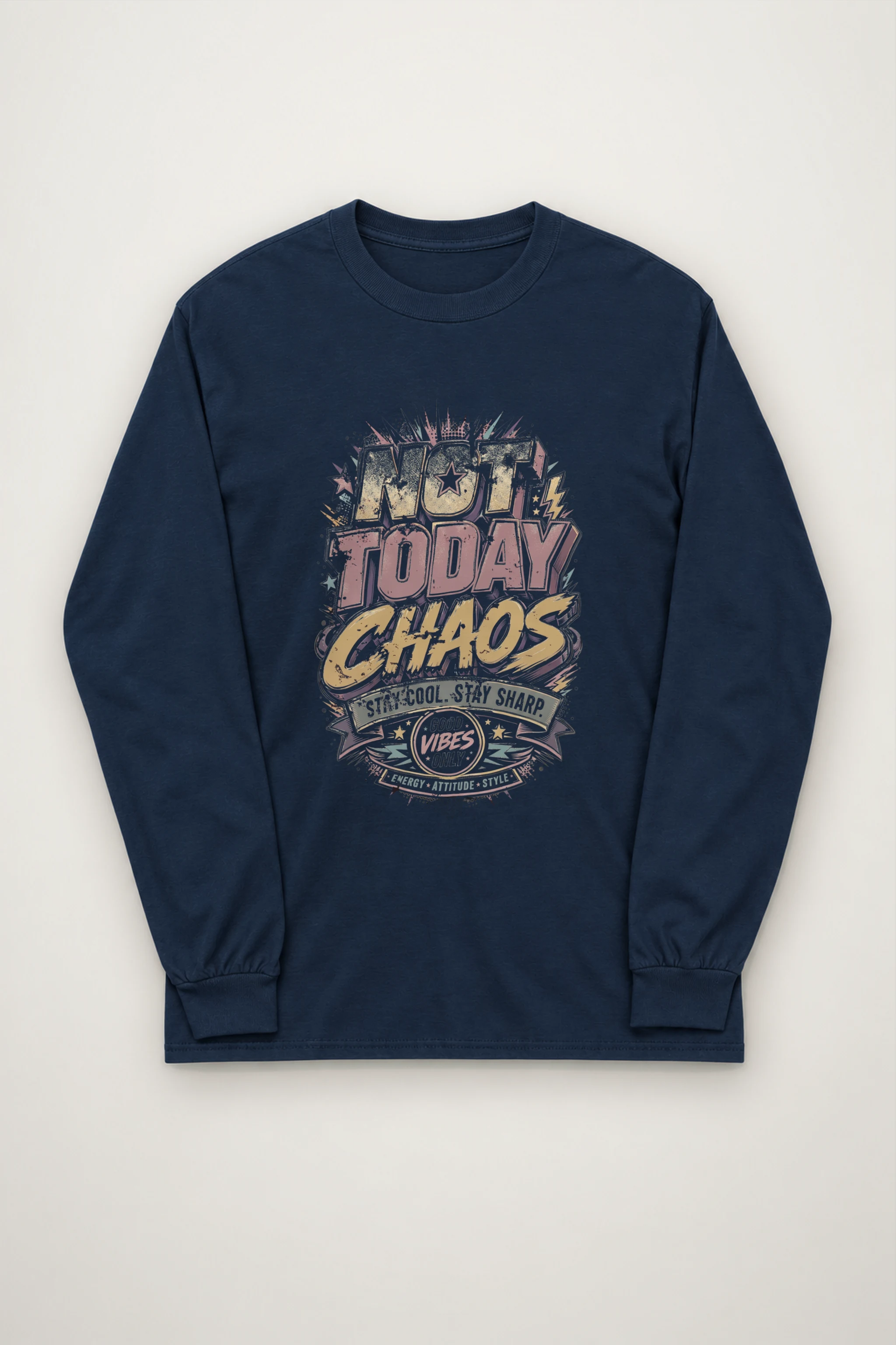 "Stay Cool Stay Sharp" Unisex Longsleeve T-shirt