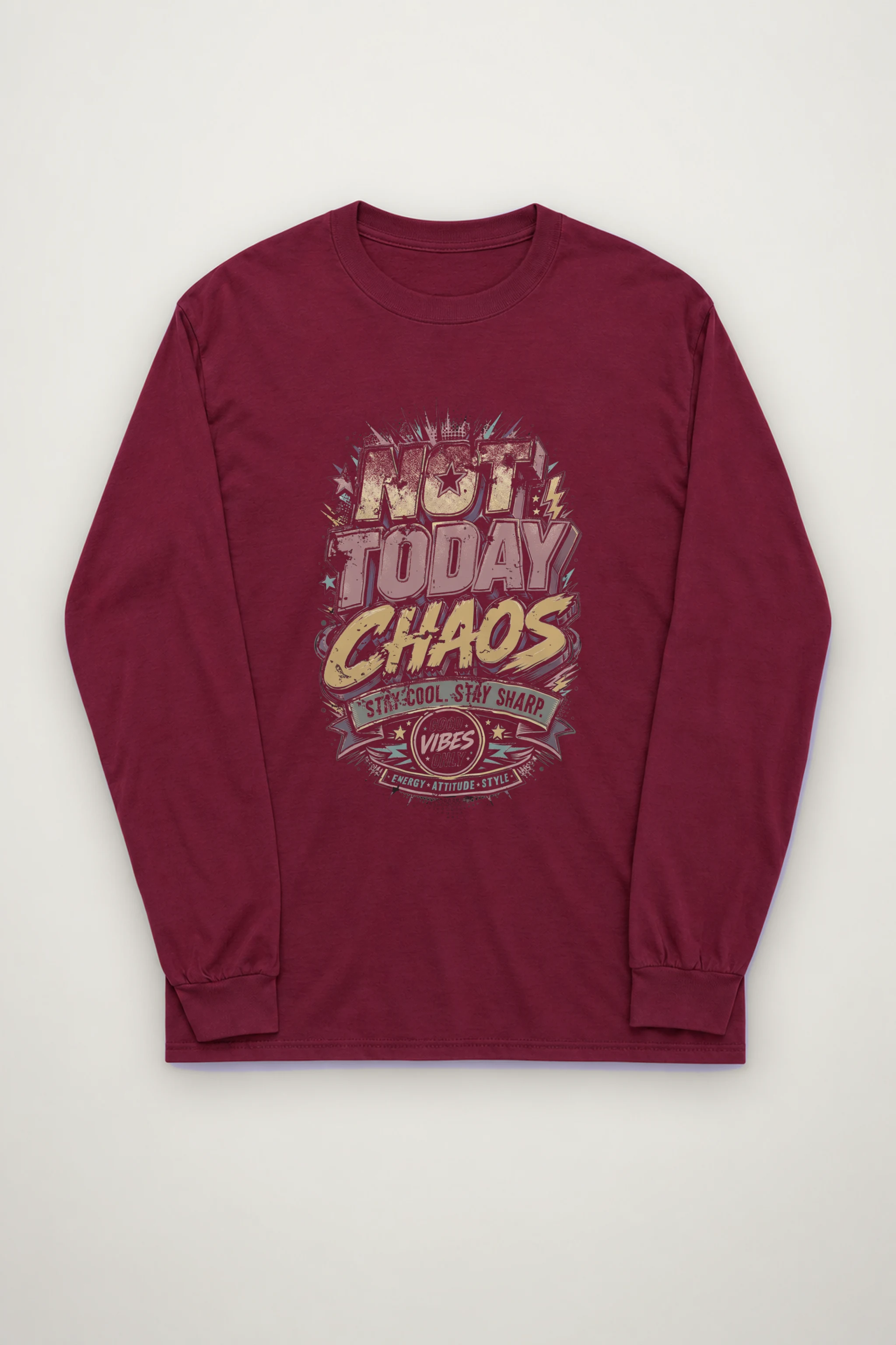 "Stay Cool Stay Sharp" Unisex Longsleeve T-shirt