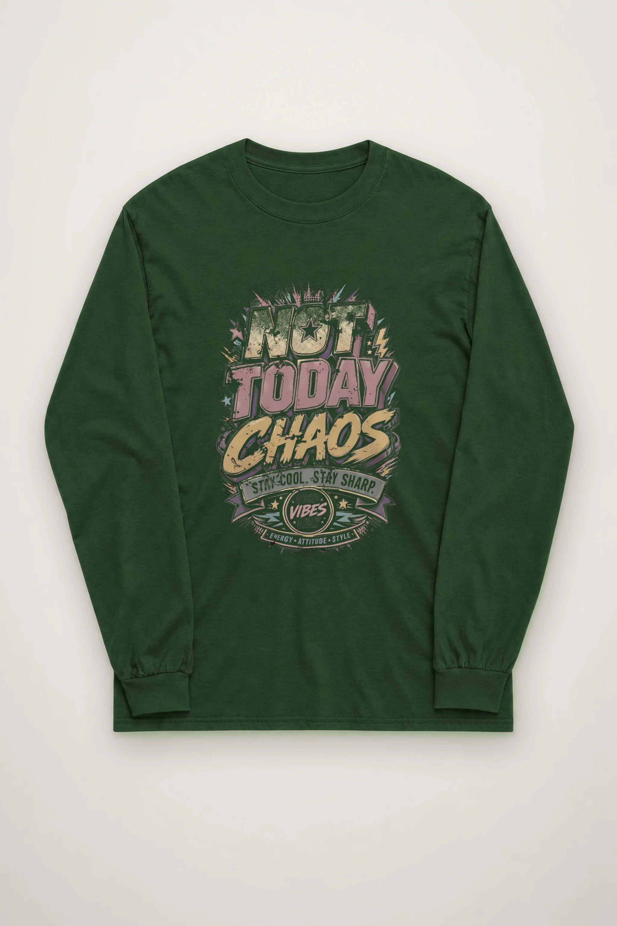 "Stay Cool Stay Sharp" Unisex Longsleeve T-shirt