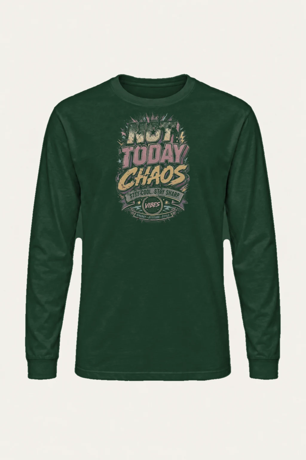 "Stay Cool Stay Sharp" Unisex Longsleeve T-shirt | Gildan 2400