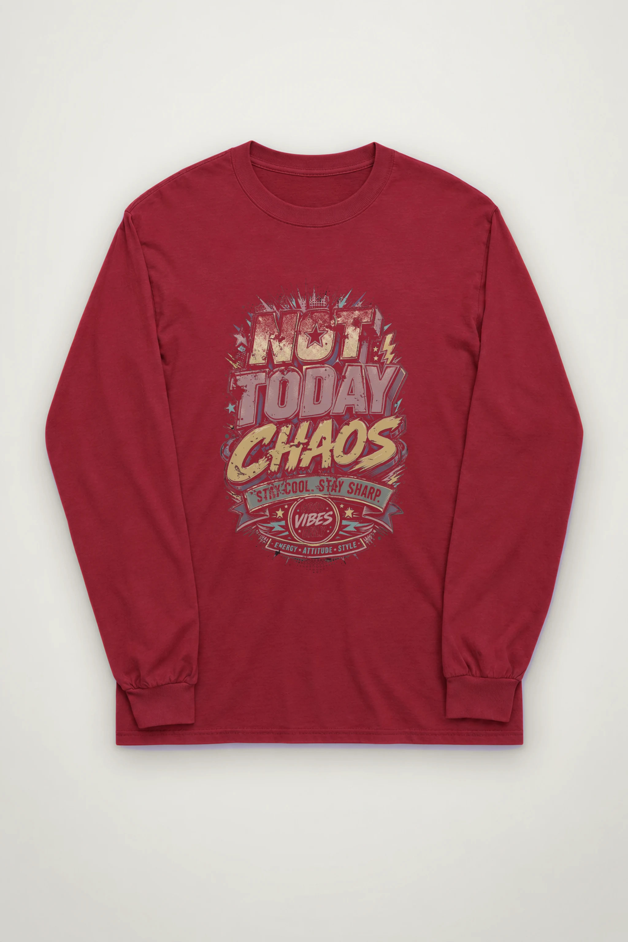 "Stay Cool Stay Sharp" Unisex Longsleeve T-shirt