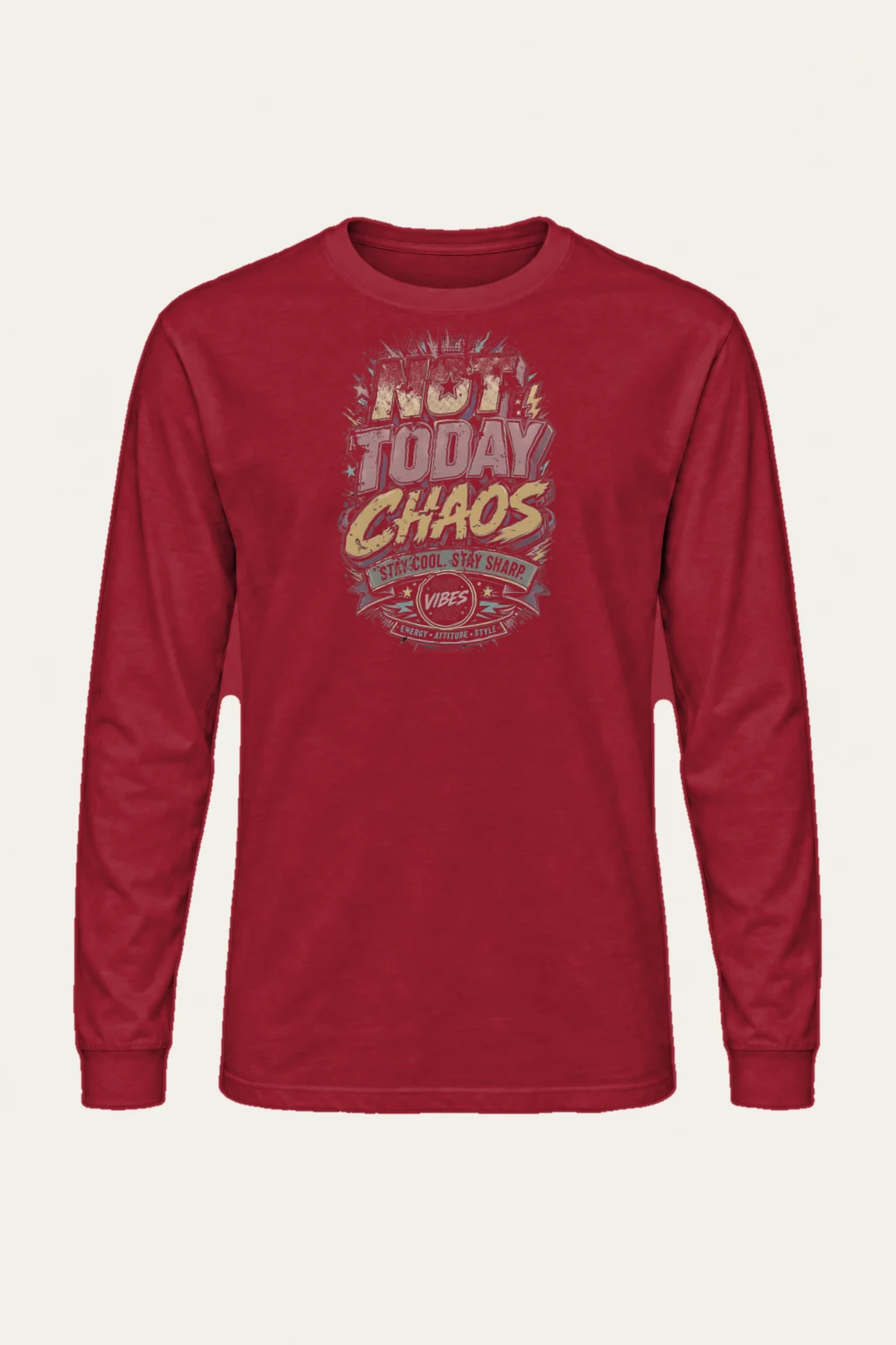 "Stay Cool Stay Sharp" Unisex Longsleeve T-shirt | Gildan 2400