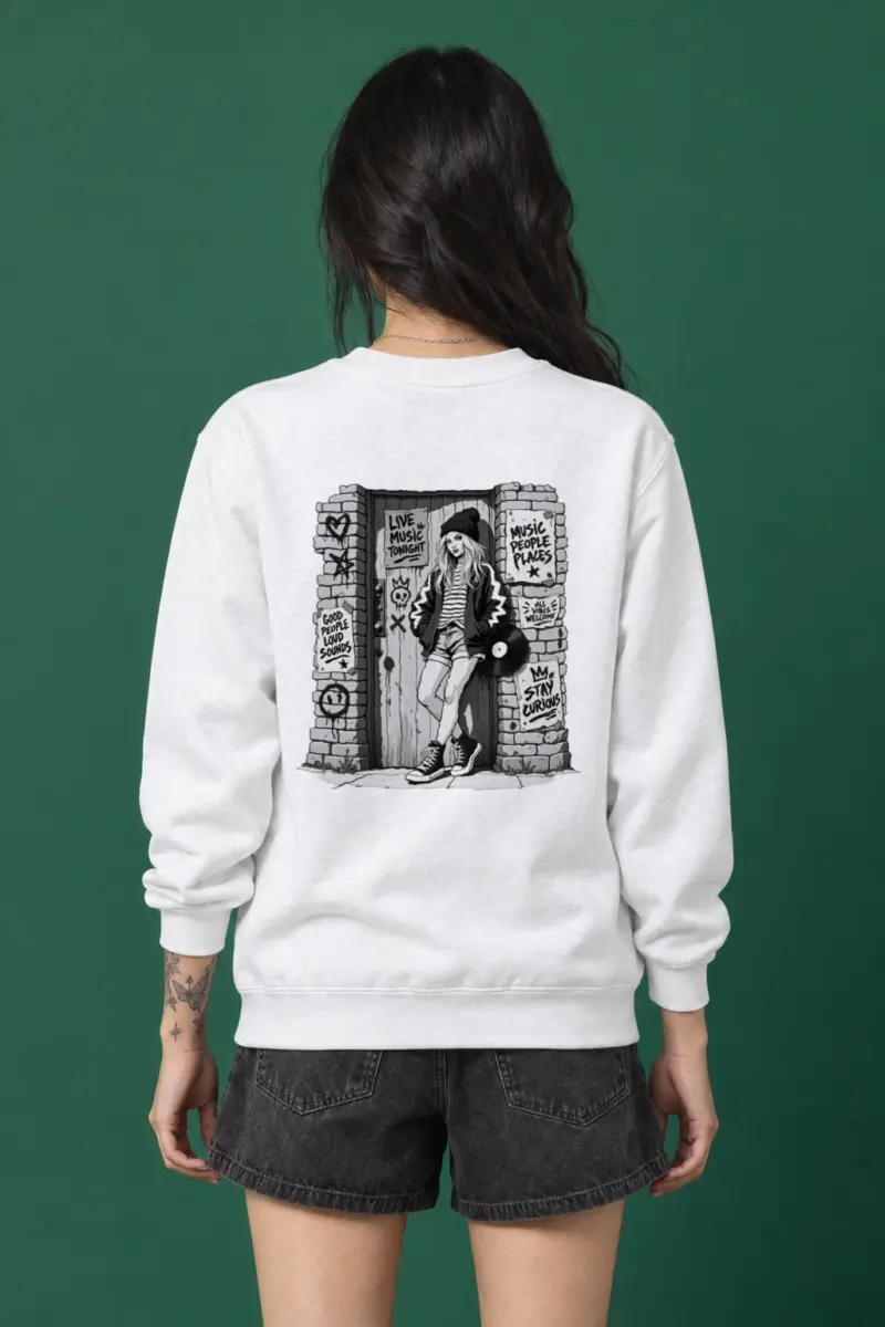 "Stay Curious" Heavy Blend Unisex Crewneck Sweatshirt