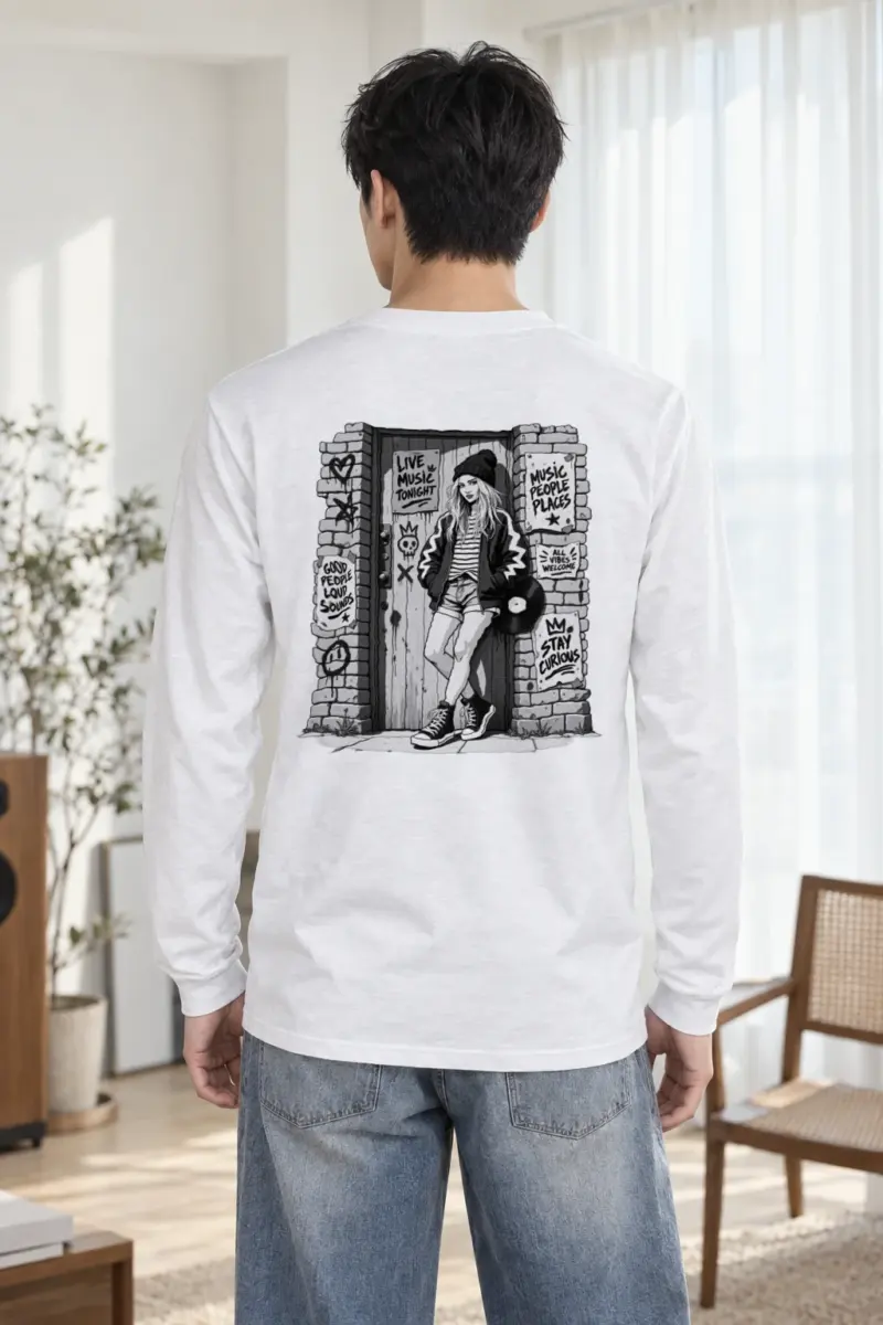 "Stay Curious" Unisex Longsleeve T-shirt