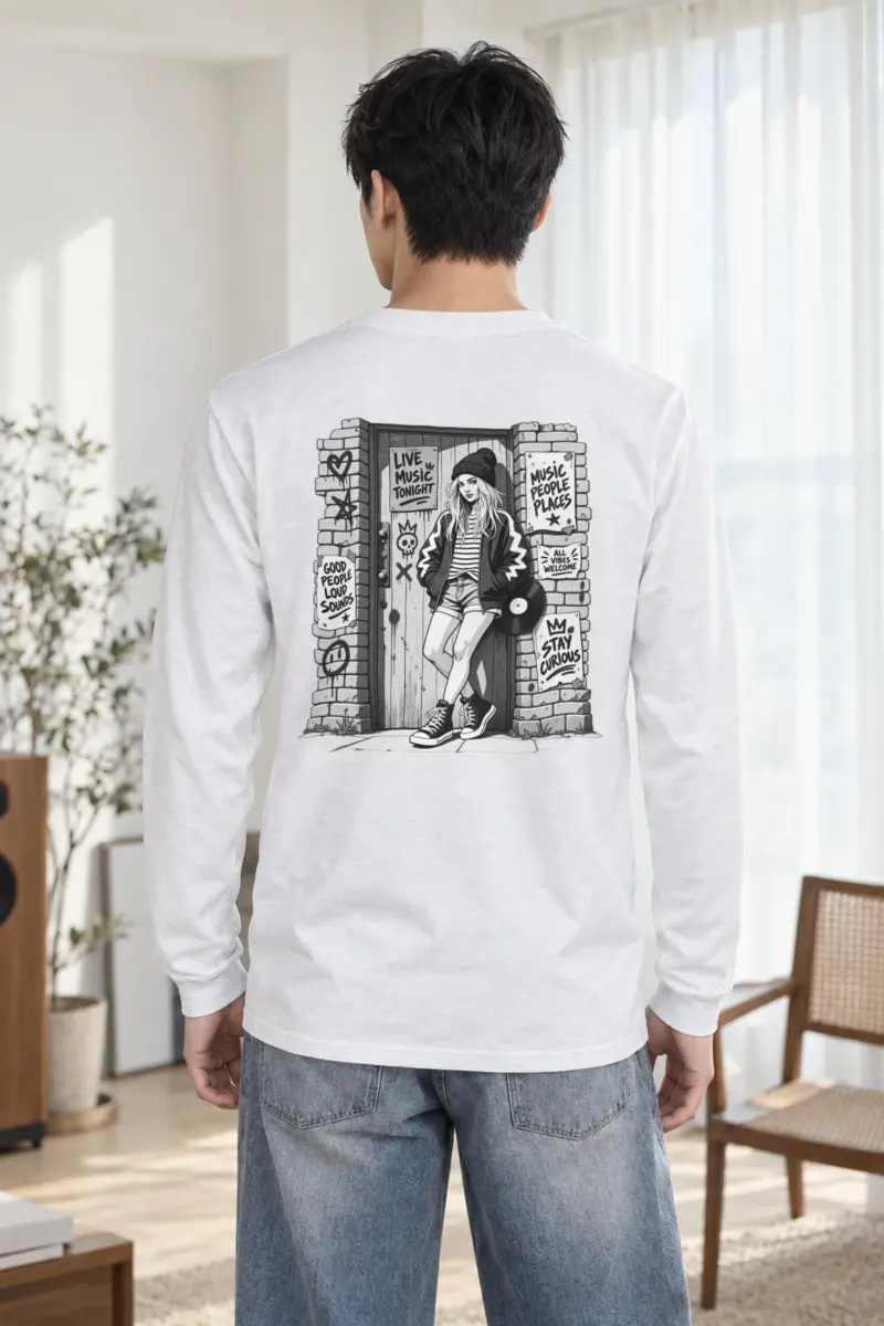 "Stay Curious" Unisex Longsleeve T-shirt