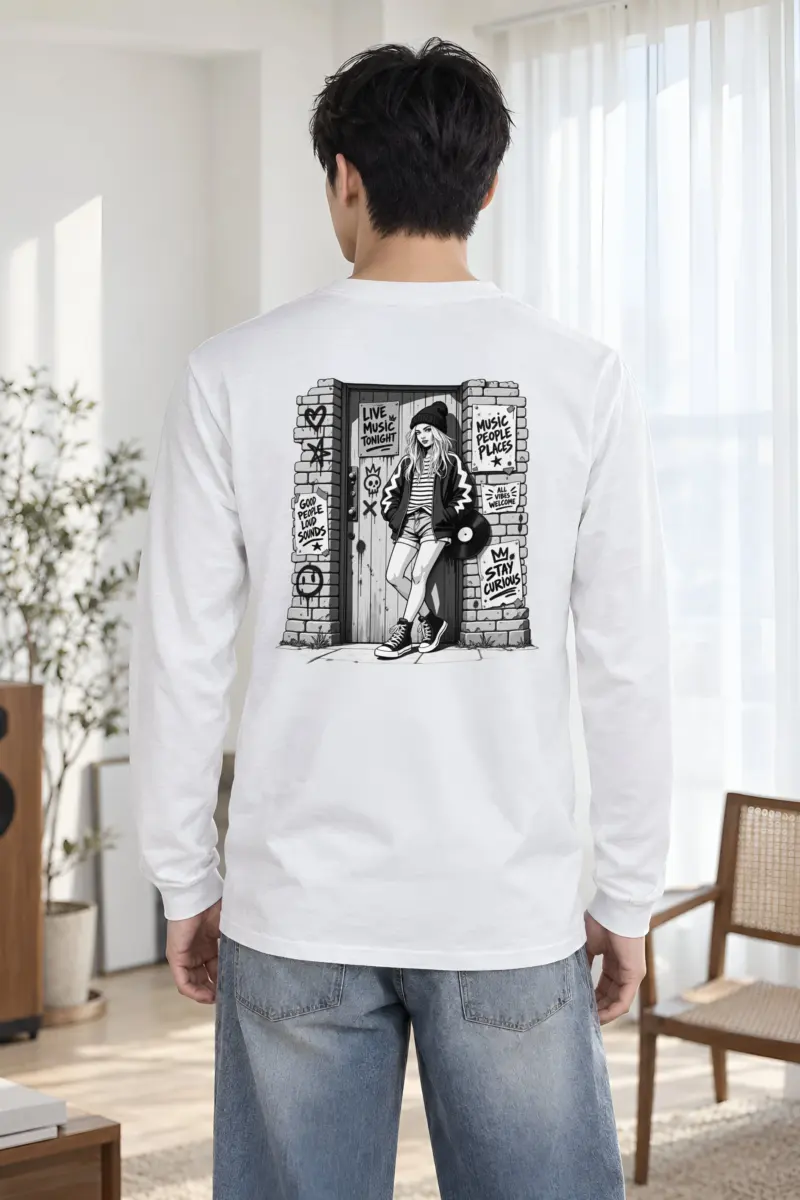 "Stay Curious" Unisex Longsleeve T-shirt