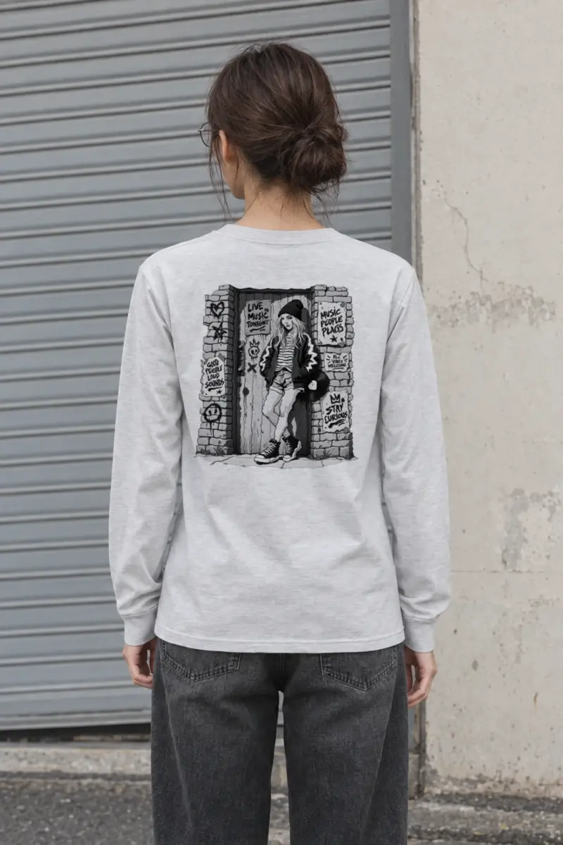"Stay Curious" Unisex Longsleeve T-shirt