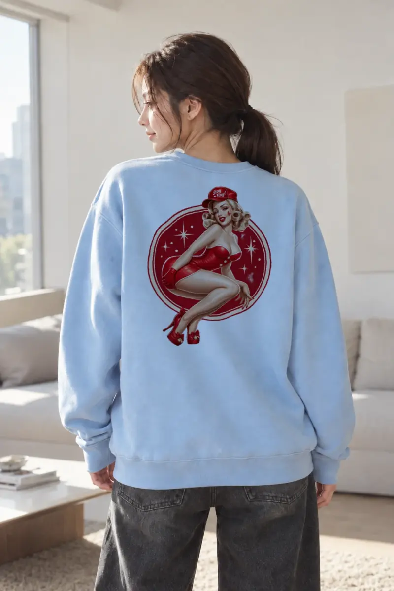 "Stay Fizzy" Heavy Blend Unisex Crewneck Sweatshirt | Gildan 18000