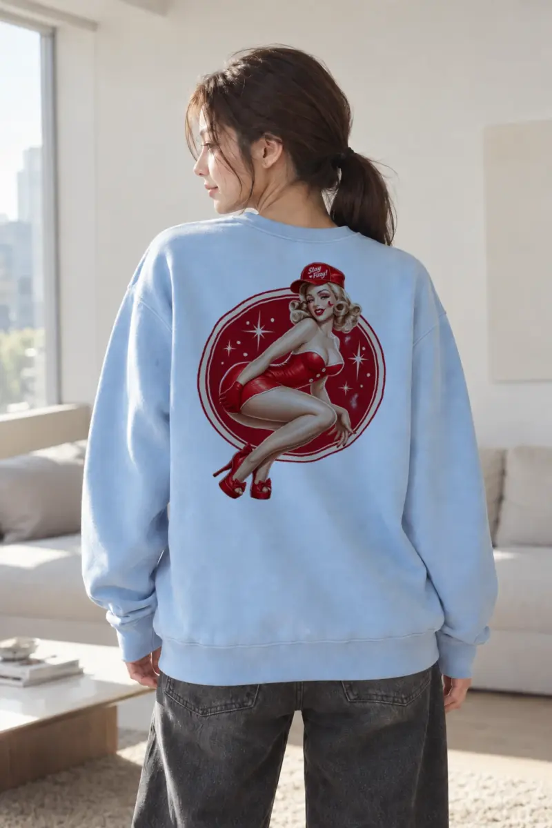 "Stay Fizzy" Heavy Blend Unisex Crewneck Sweatshirt | Gildan 18000