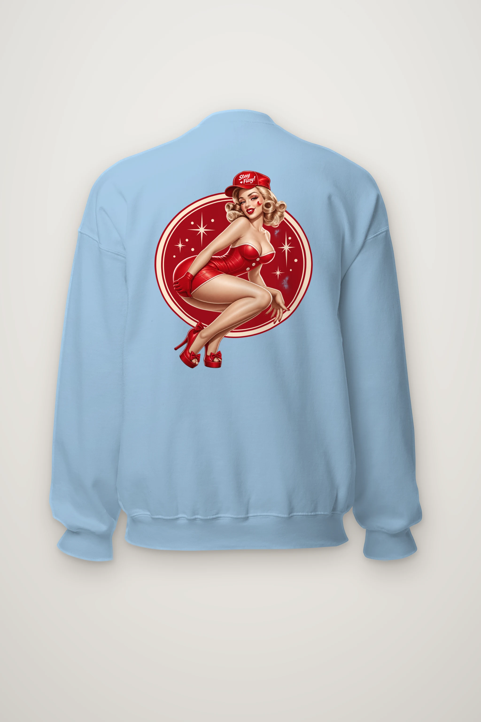 "Stay Fizzy" Heavy Blend Unisex Crewneck Sweatshirt