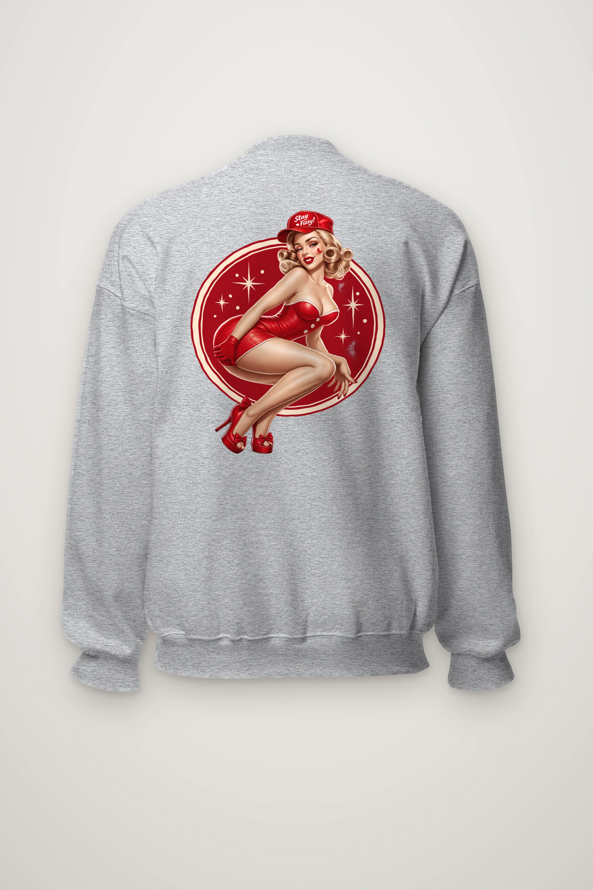 "Stay Fizzy" Heavy Blend Unisex Crewneck Sweatshirt