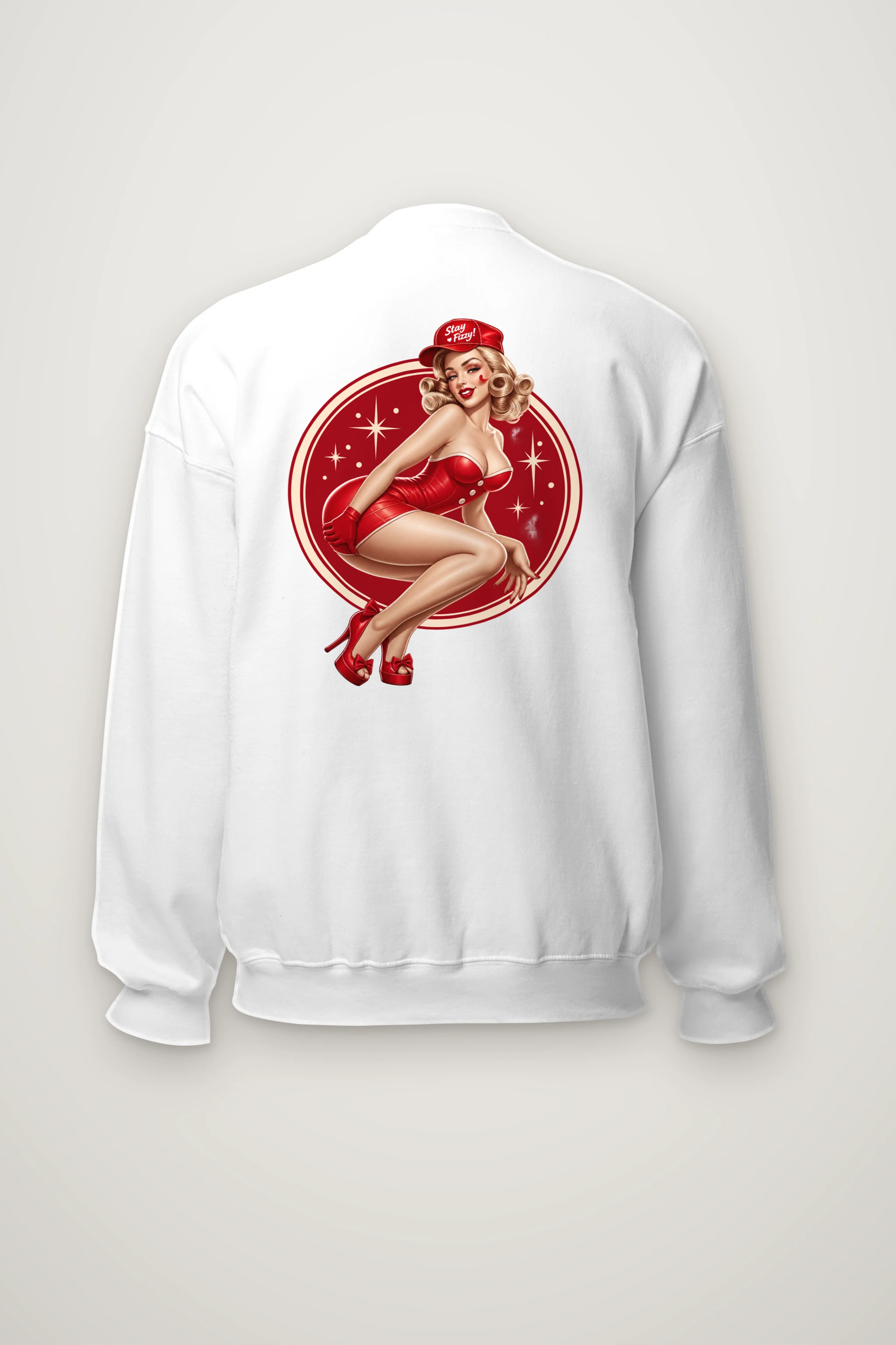"Stay Fizzy" Heavy Blend Unisex Crewneck Sweatshirt