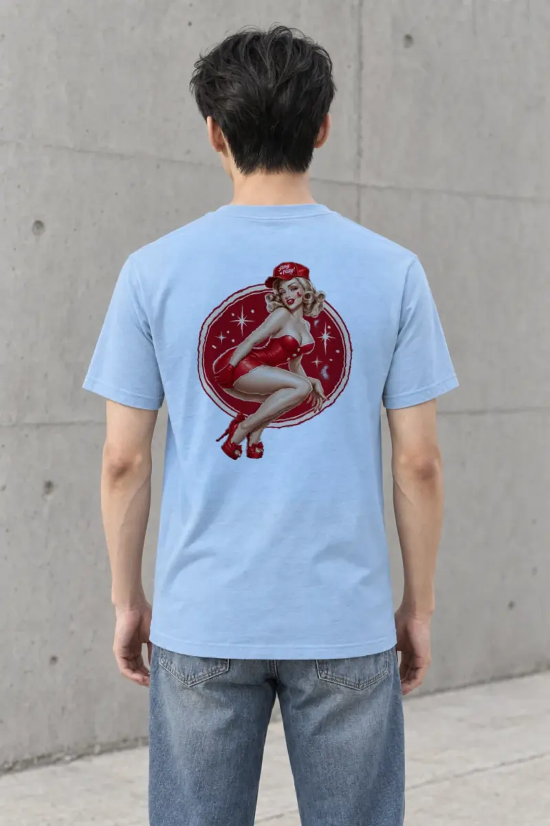 "Stay Fizzy" Heavyweight Unisex Crewneck T-shirt