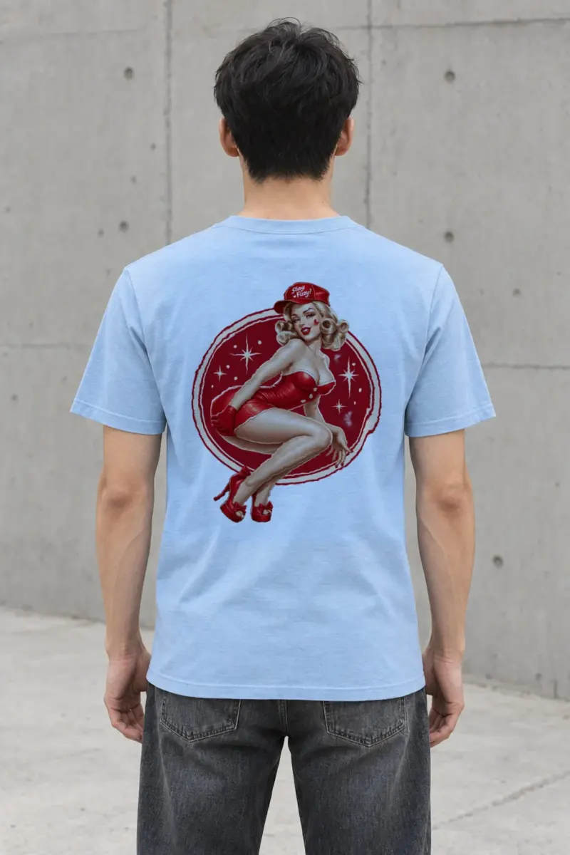 "Stay Fizzy" Heavyweight Unisex Crewneck T-shirt | Gildan 5000