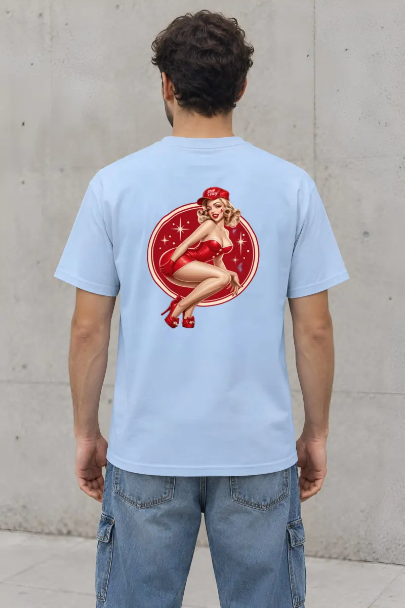 "Stay Fizzy" Heavyweight Unisex Crewneck T-shirt