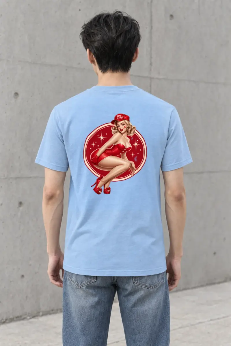 "Stay Fizzy" Heavyweight Unisex Crewneck T-shirt